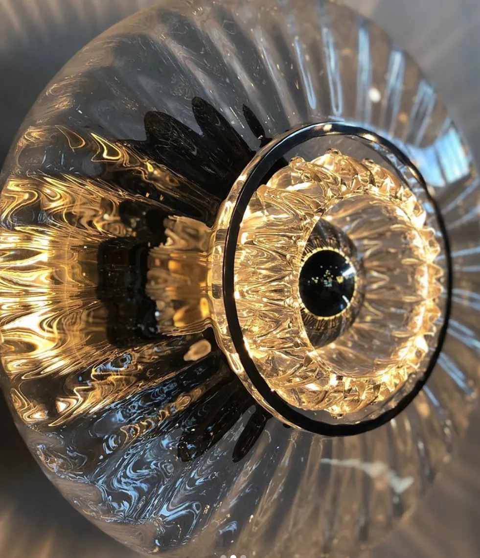 New Wave Optic 26 Wall Lamp - Klar