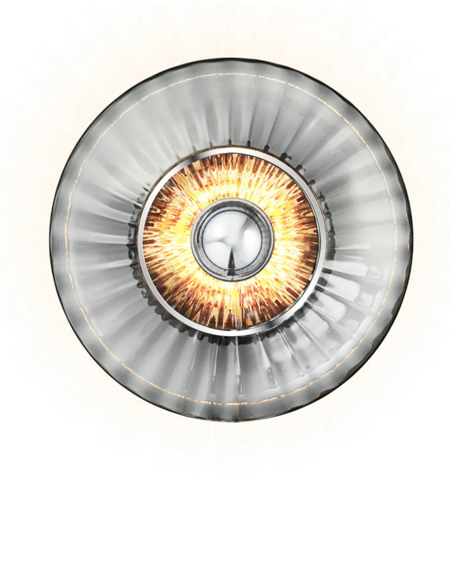 New Wave Optic 26 Wall Lamp - Klar