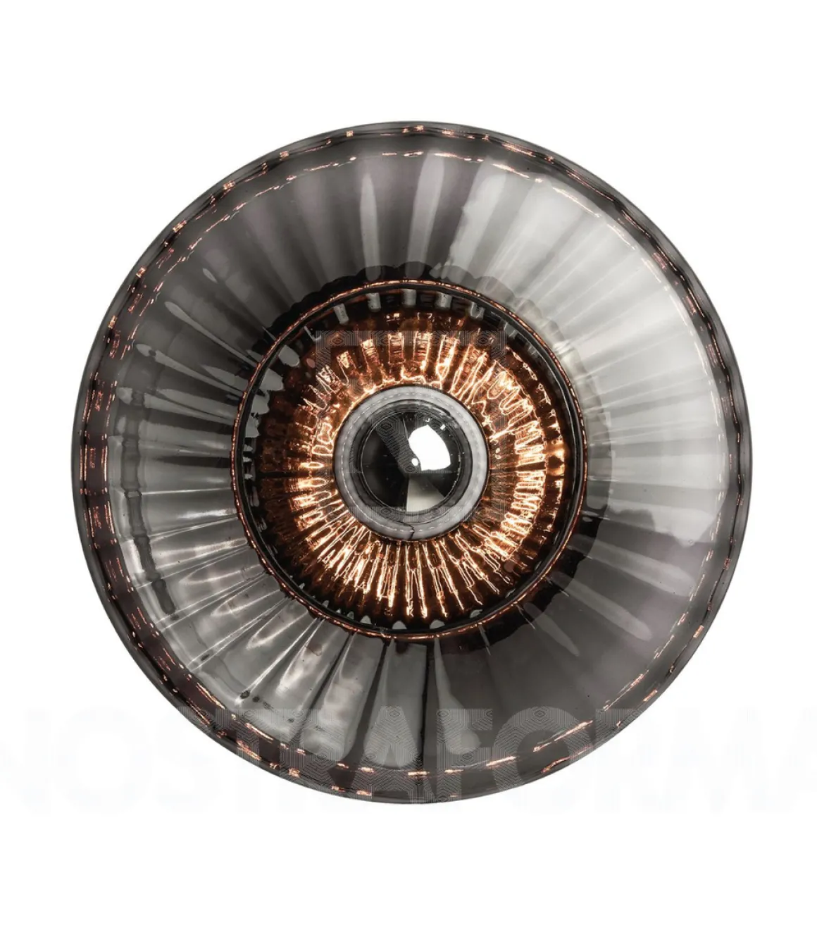 New Wave Optic 26 Wall Lamp - Smoke