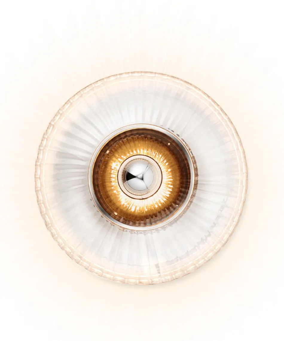 New Wave Optic XL Wall Lamp - Klar