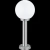 Nisia stolpe utendørs IP44 50 cm - Stål