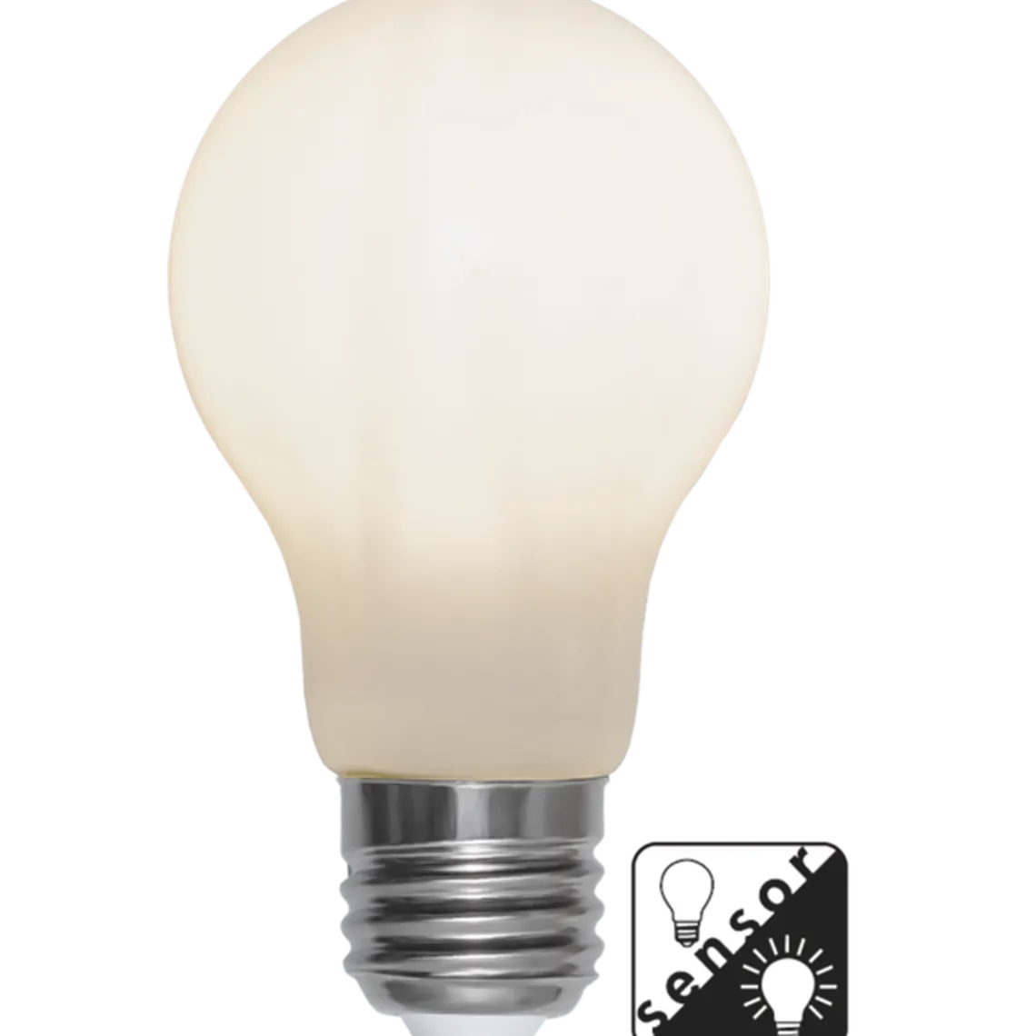 Normal Sensor E27 LED 4,5W 2700K 60mm - Opal