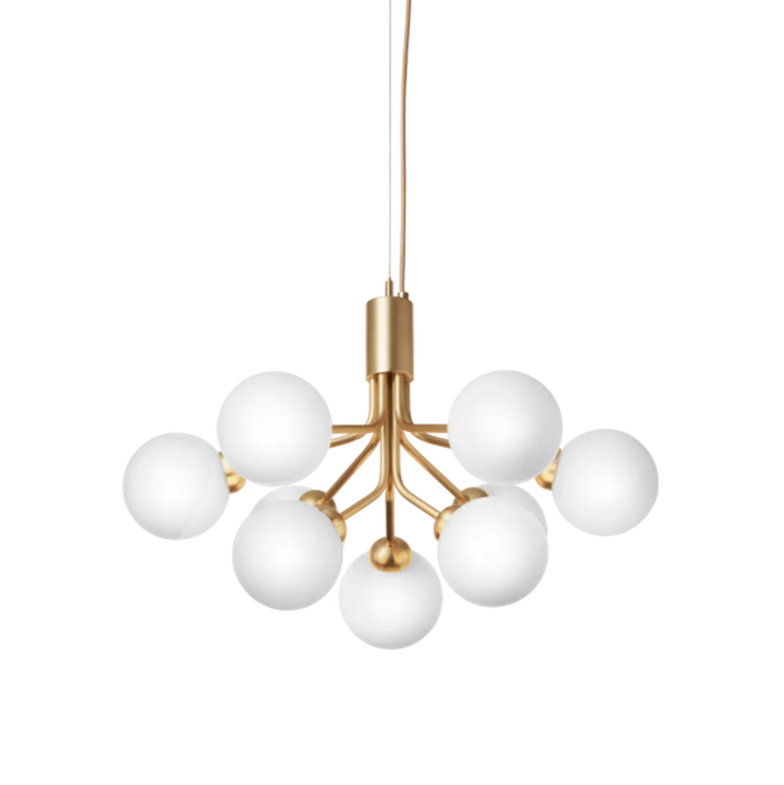 Nuura Apiales 9 messing/opal