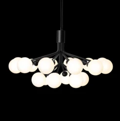 Nuura Apiales 18 satin svart/opal