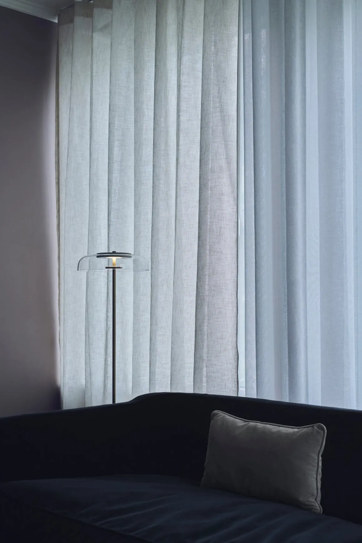Nuura Blossi gulvlampe Nordic Gold