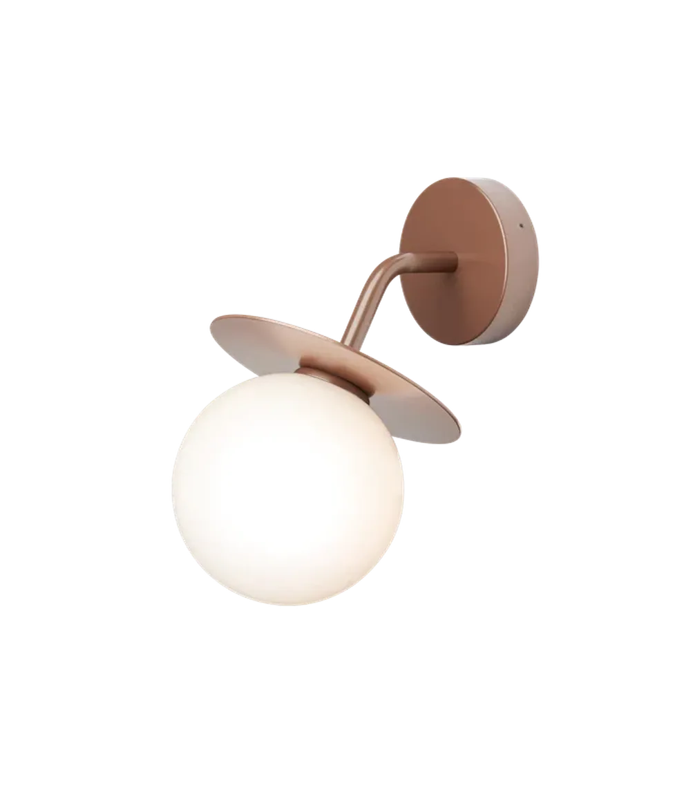 Nuura Liila utendørslampe - bronse/opal