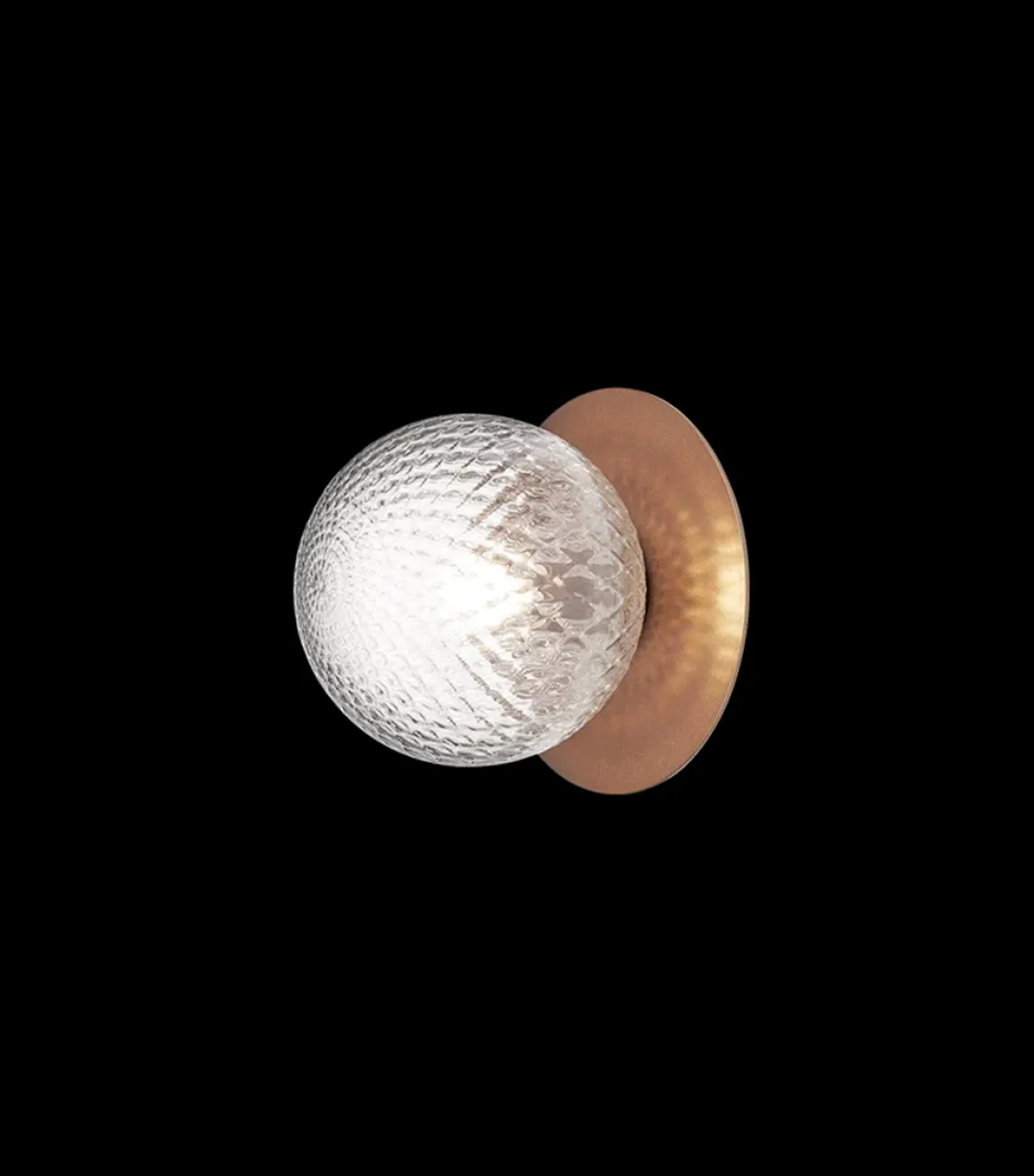 Nuura Liila 1 utendørslampe - mørk bronse/optic