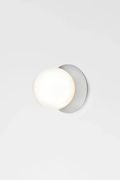 Nuura Liila 1 vegglampe/taklampe - large - light silver/opal