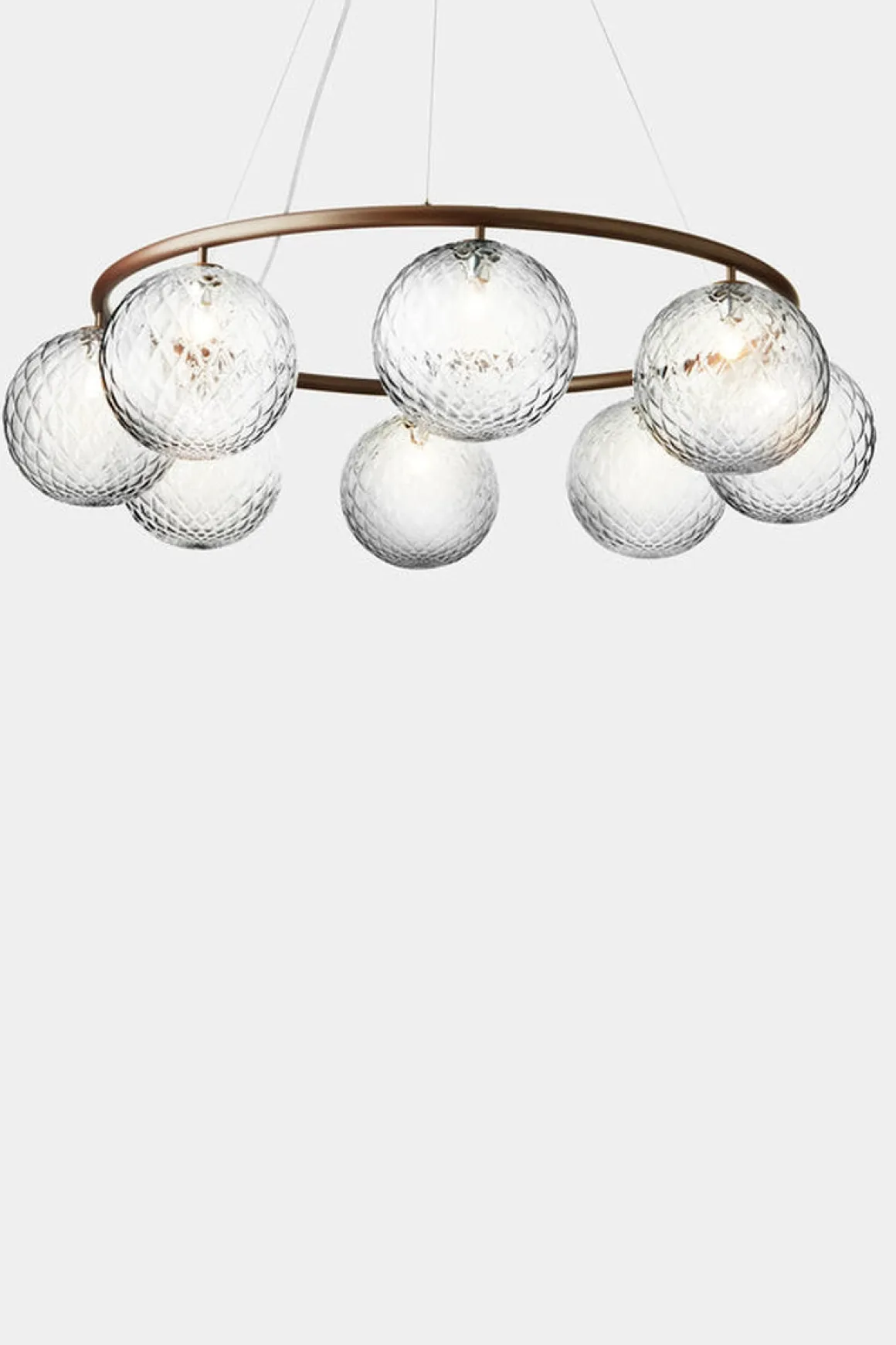 Nuura Miira 8 circular bronse / optikk