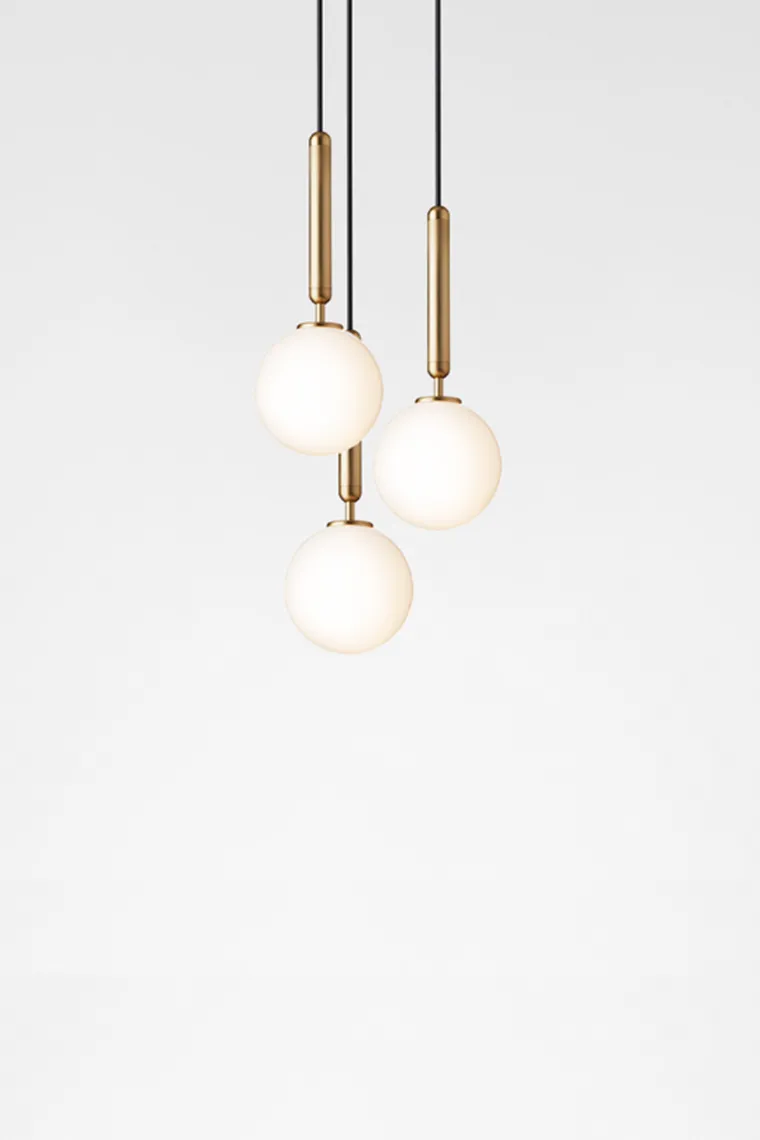 Nuura Miira 3 messing / opal