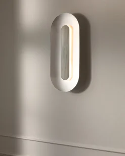 Nuura Sasi Large vegglampe - Sølv