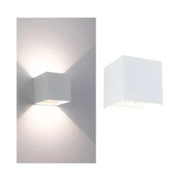 Nyara oppladbar vegglampe opp/ned lys med sensor