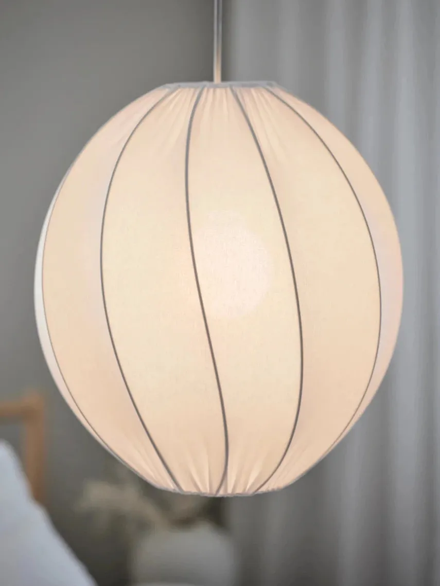 Olivia Twist takpendel 35 cm - Hvit