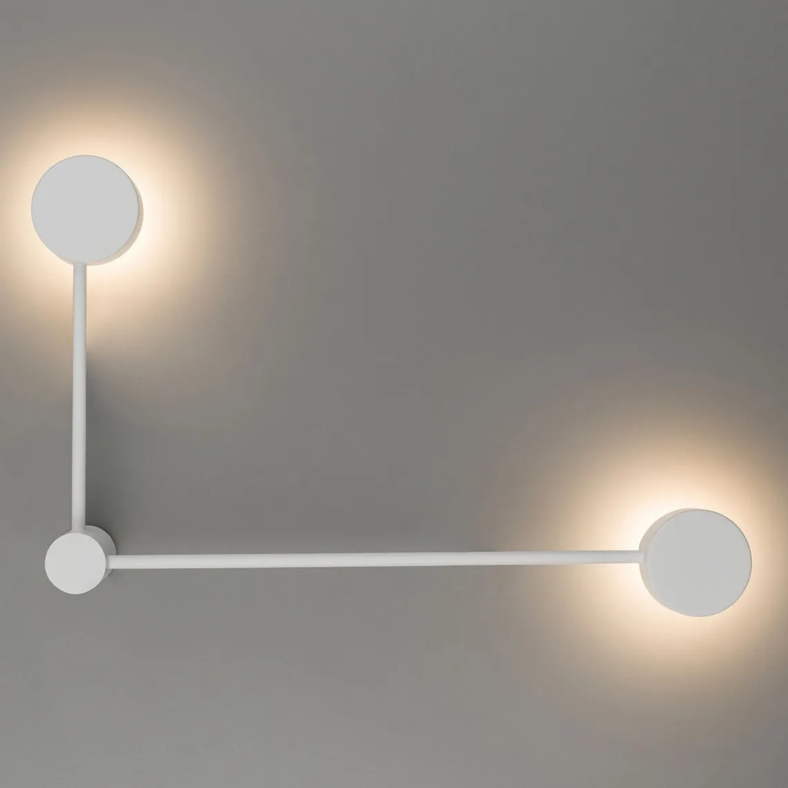 Orbit 2 vegglampe 20/40 - Hvit