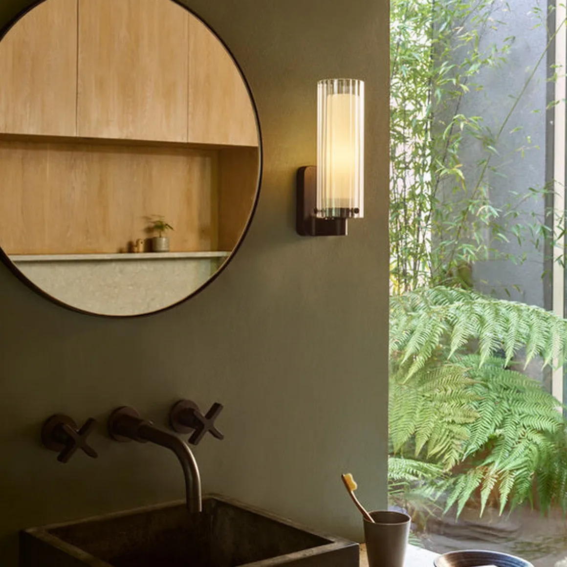 Ottavino vegglampe IP44 - Krom