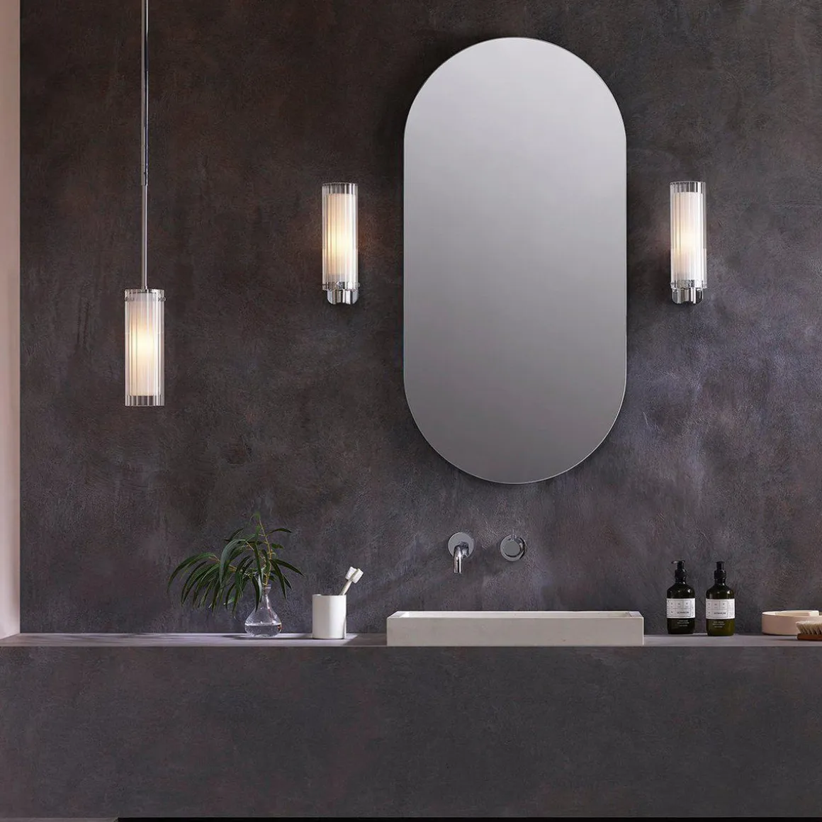 Ottavino vegglampe IP44 - Krom