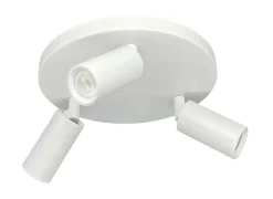 Oz mini rund taklampe 3-lys GU10 mini