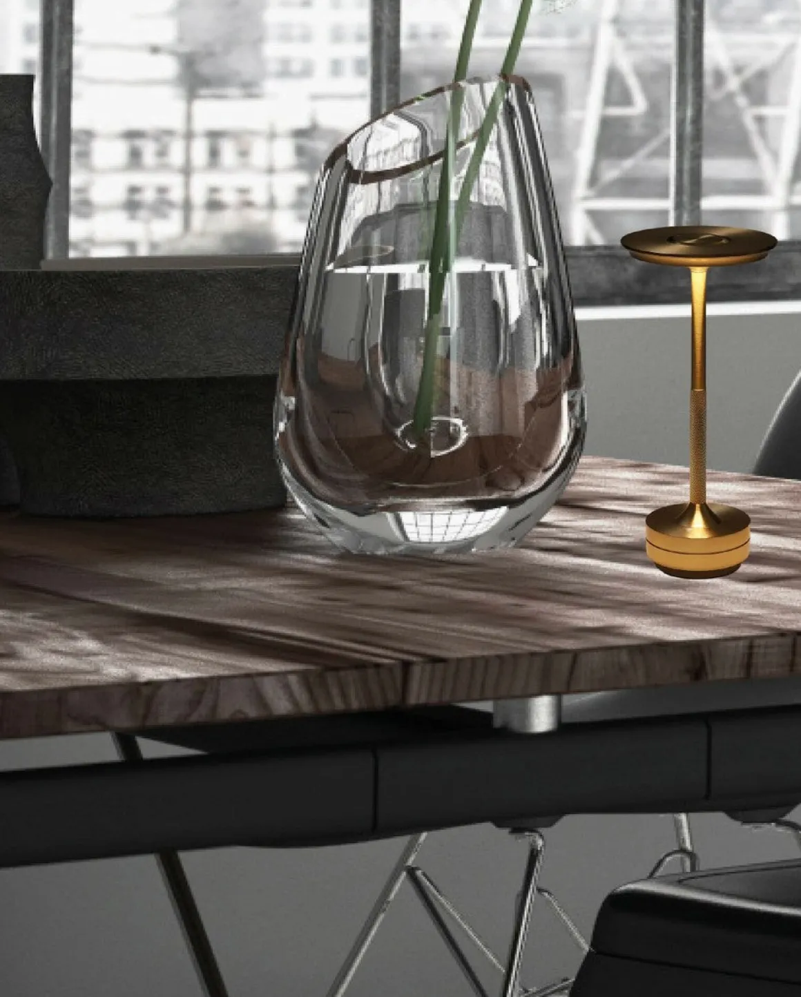 Pamir bordlampe 3W IP20 - Oppladbar