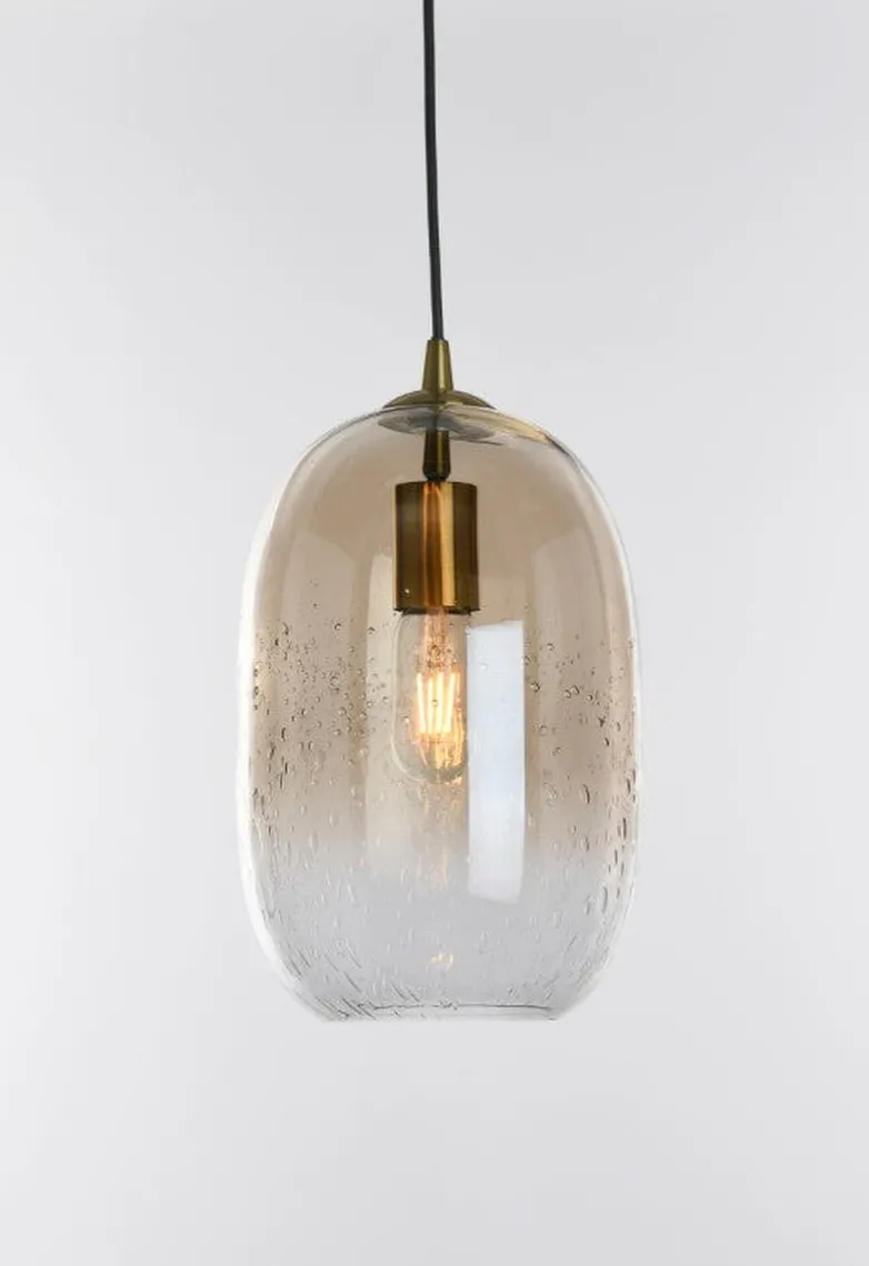Paris takpendel 20 cm - Svart/Cognac