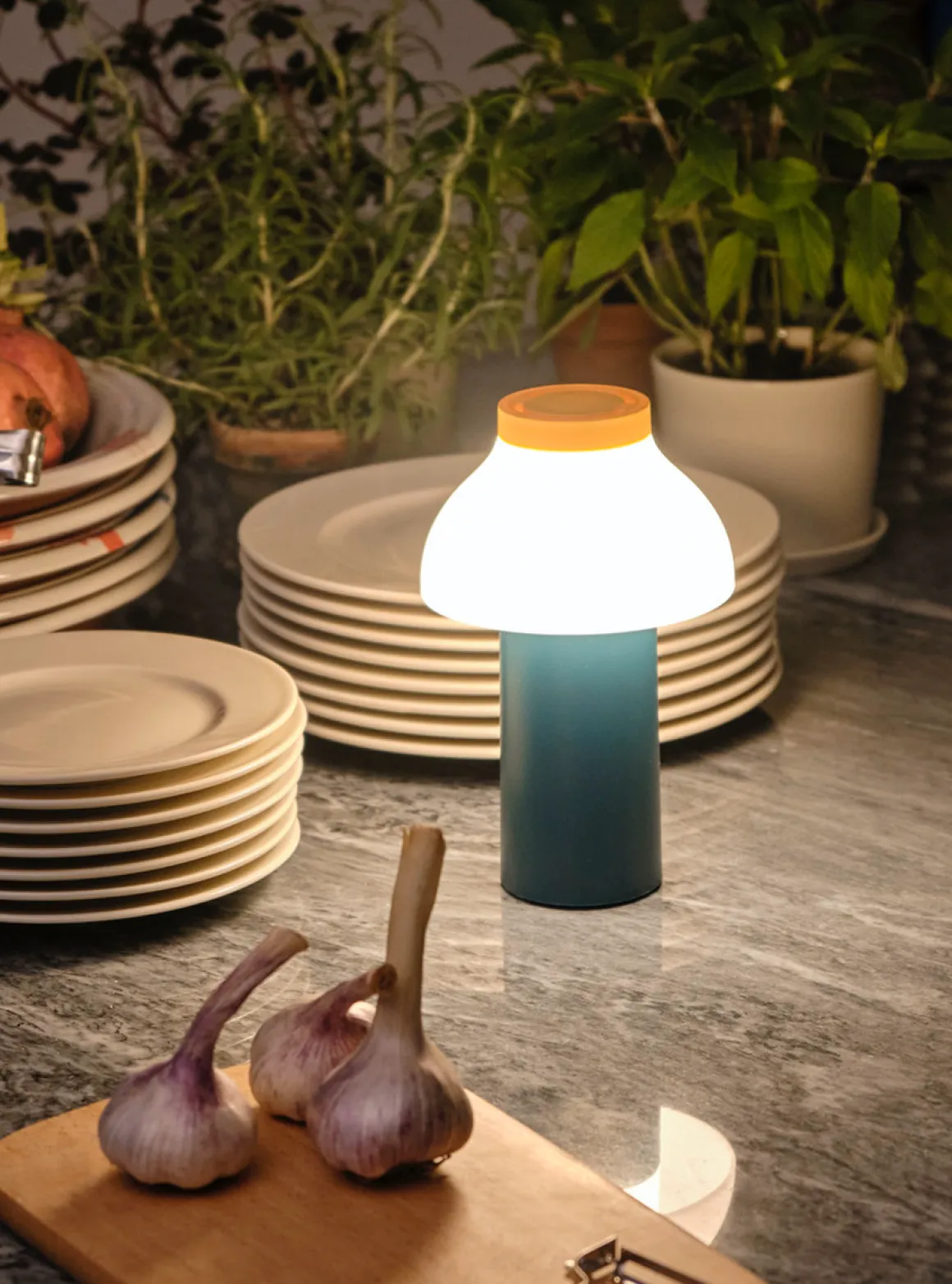 PC Portable table lamp - grønn