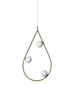 Pearls 65 takpendel - messing