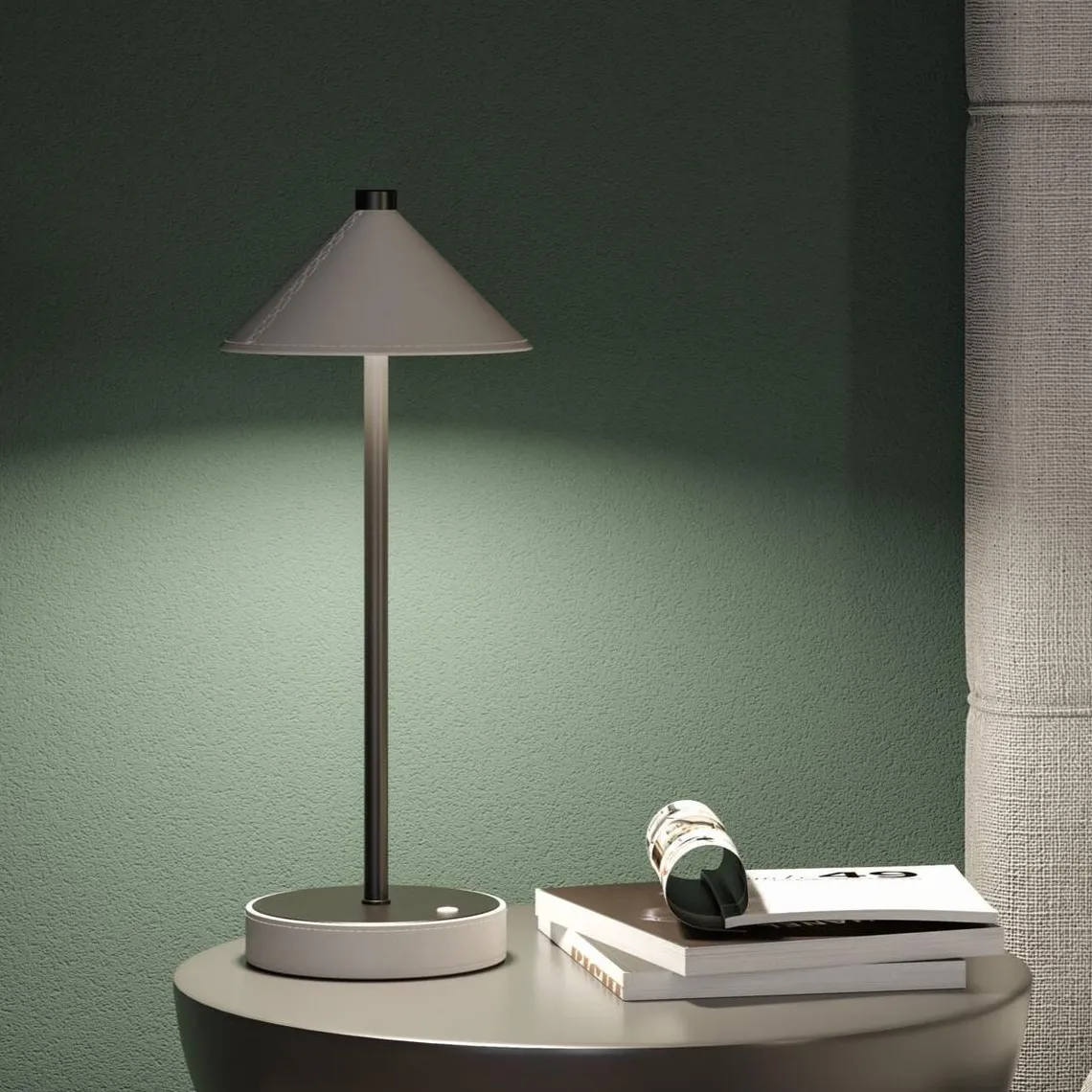 Pellini portabel bordlampe oppladbar 2W 2700-6500 Kelvin