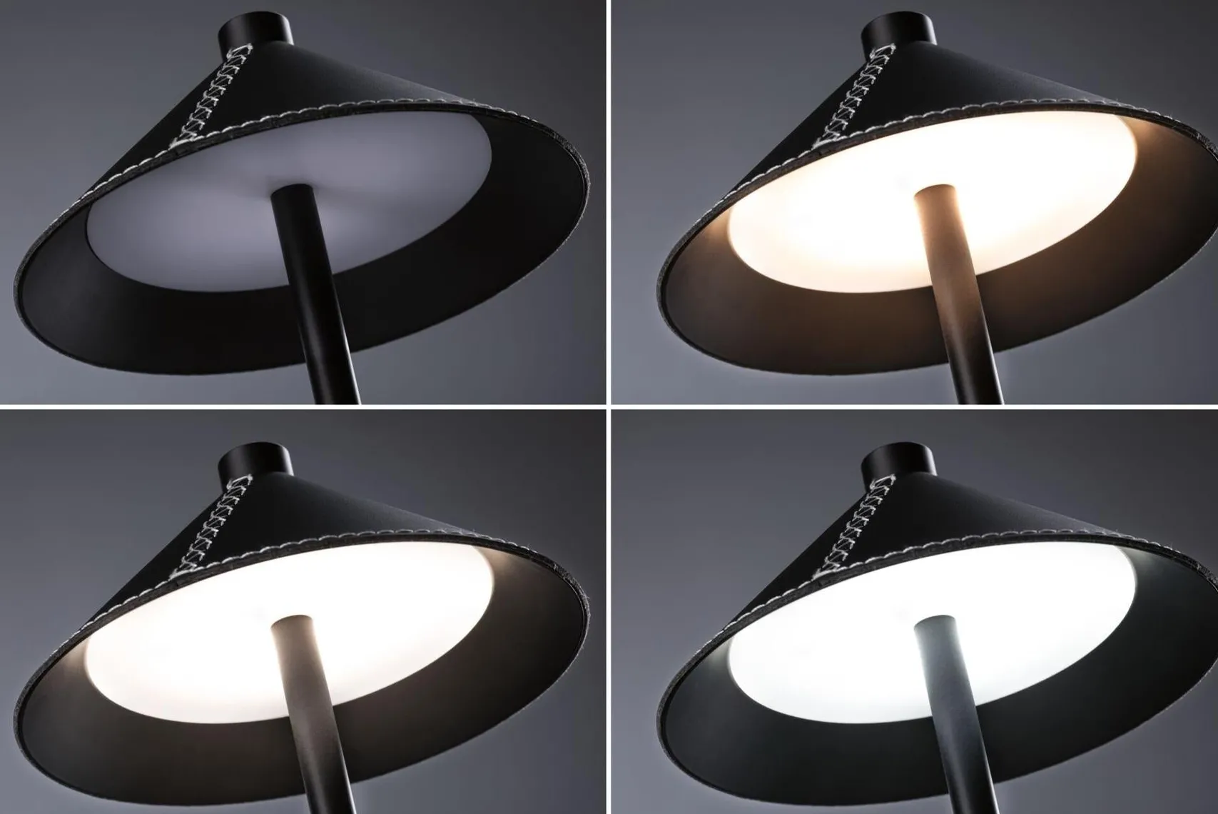 Pellini portabel bordlampe oppladbar 2W 2700-6500 Kelvin