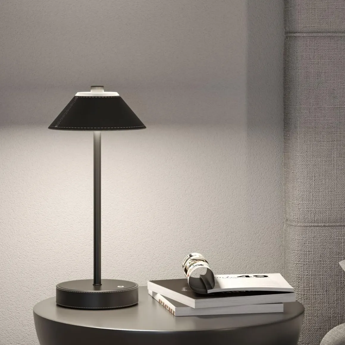 Pellini portabel bordlampe oppladbar 2W 2700-6500 Kelvin