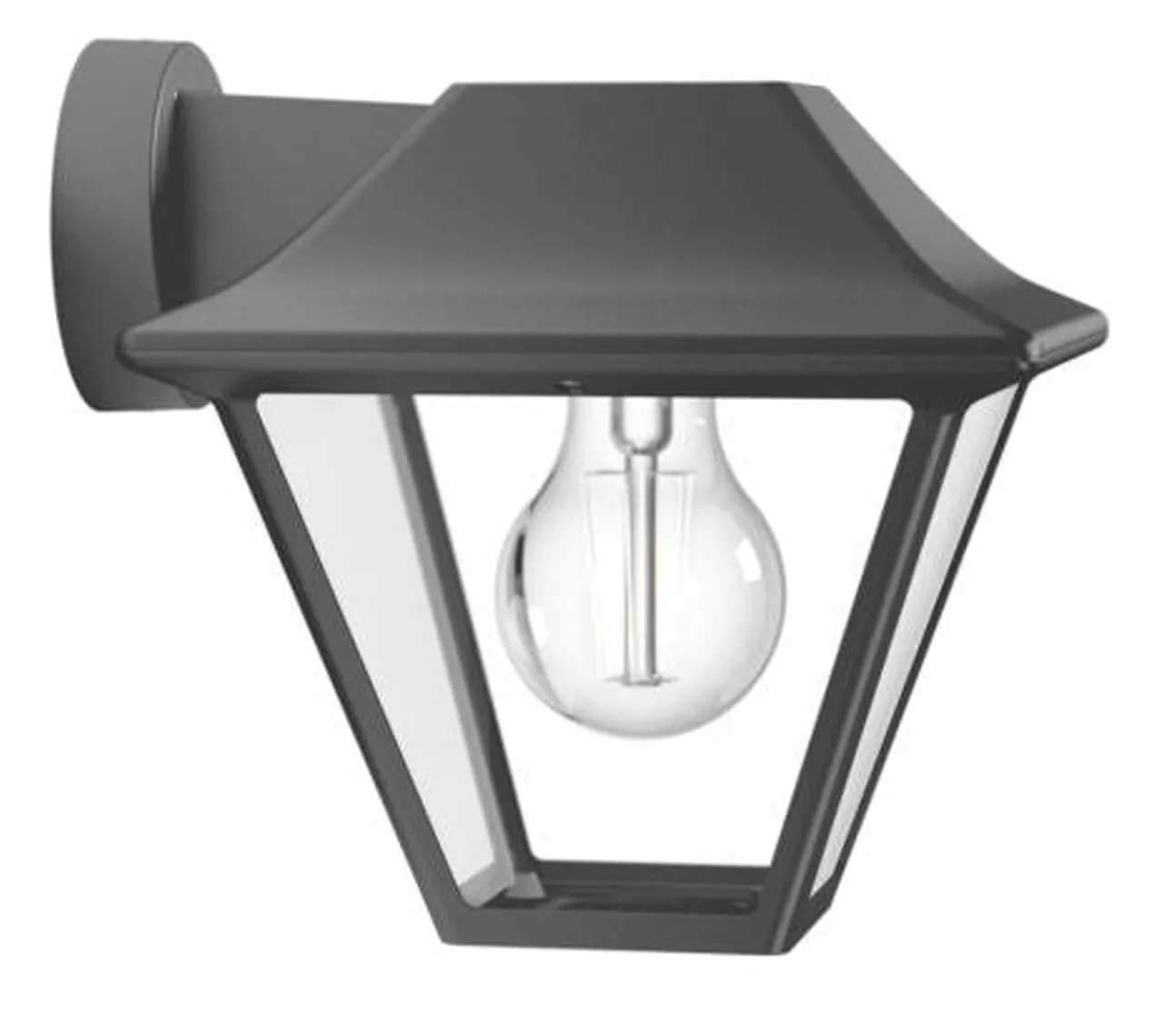 Philips Alpenglow vegglampe utendørs IP44 E27 - Antrasitt