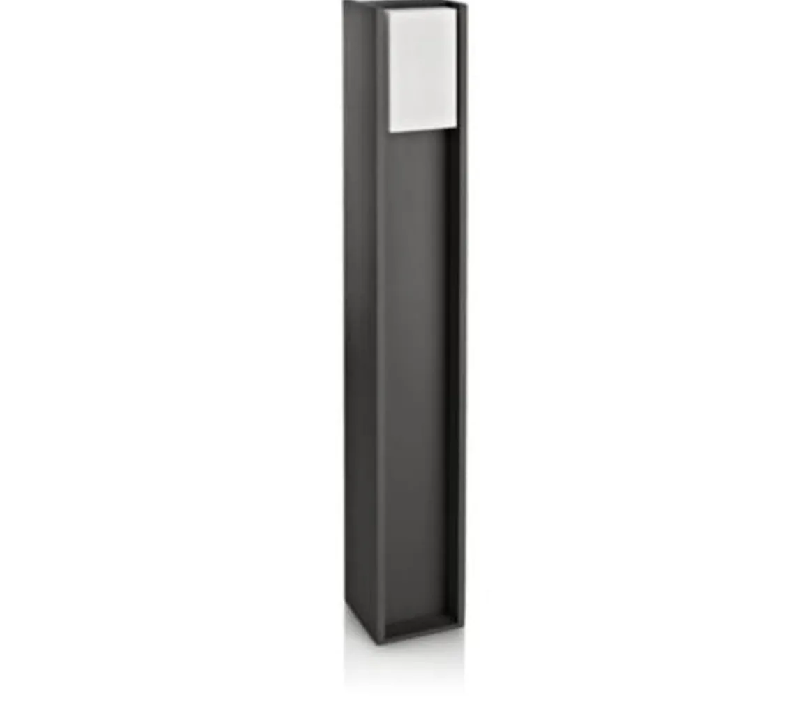 Philips Bridge pullert 80,2 cm utendørs IP44 E27 - Antrasitt