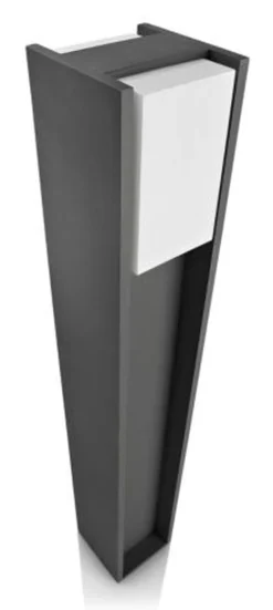 Philips Bridge pullert 80,2 cm utendørs IP44 E27 - Antrasitt