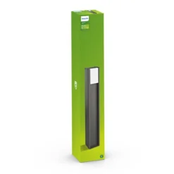 Philips Bridge pullert 80,2 cm utendørs IP44 E27 - Antrasitt