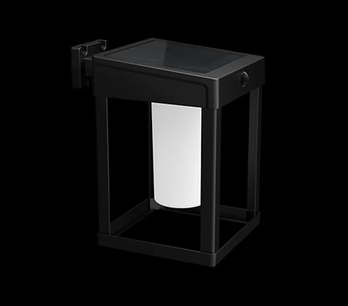 Philips Camill vegglampe 1,4W 3000 Kelvin IP44 solcelledrevet med dag/natt og bevegelse sensor