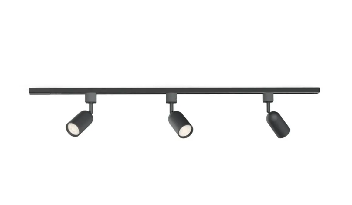 Philips EasyLink Shea spotskinne med 3 spotter - 1 meter