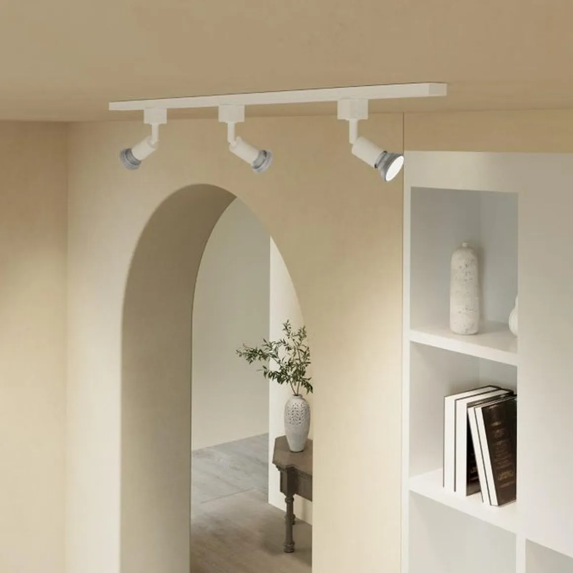 Philips EasyLink Tobia spotskinne med 3 spotter - 1 meter