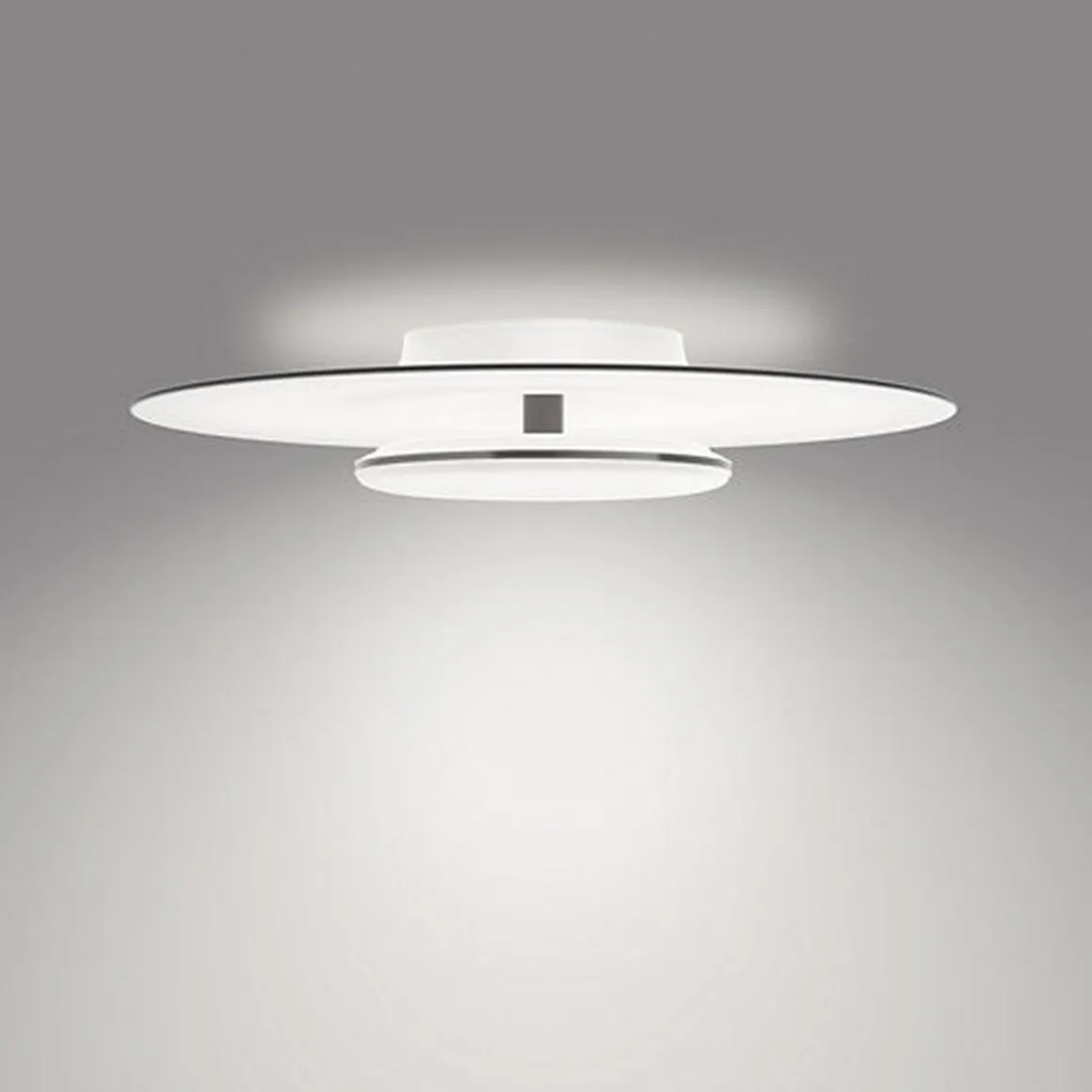 Philips Garnet CL580 taklampe 50 cm 40W 4000K SceneSwitch - Svart/Hvit