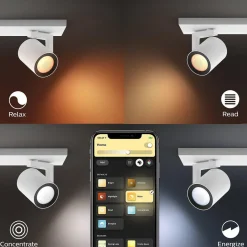 Philips Hue Argenta 4 lys spotlight white and colore ambiance