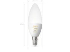 Philips Hue B39 E14 lyspære 5,2W 2200-6500K White Ambiance