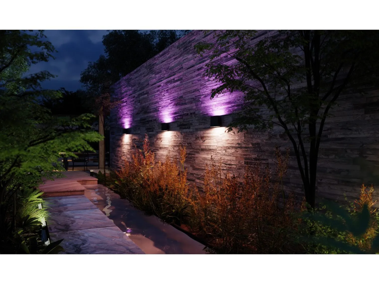 Philips Hue Dymera vegglampe utendørs IP44 - Hvitt og farget lys