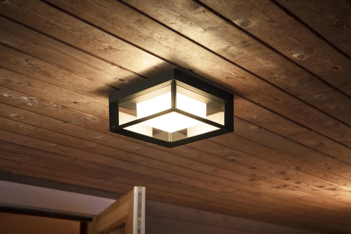 Philips Hue Econic utendørs vegg/tak 3 white ambiance & color luminairs