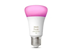 Philips Hue farget LED 9W E27 A60 2200-6500 Kelvin + Farge - 60 mm