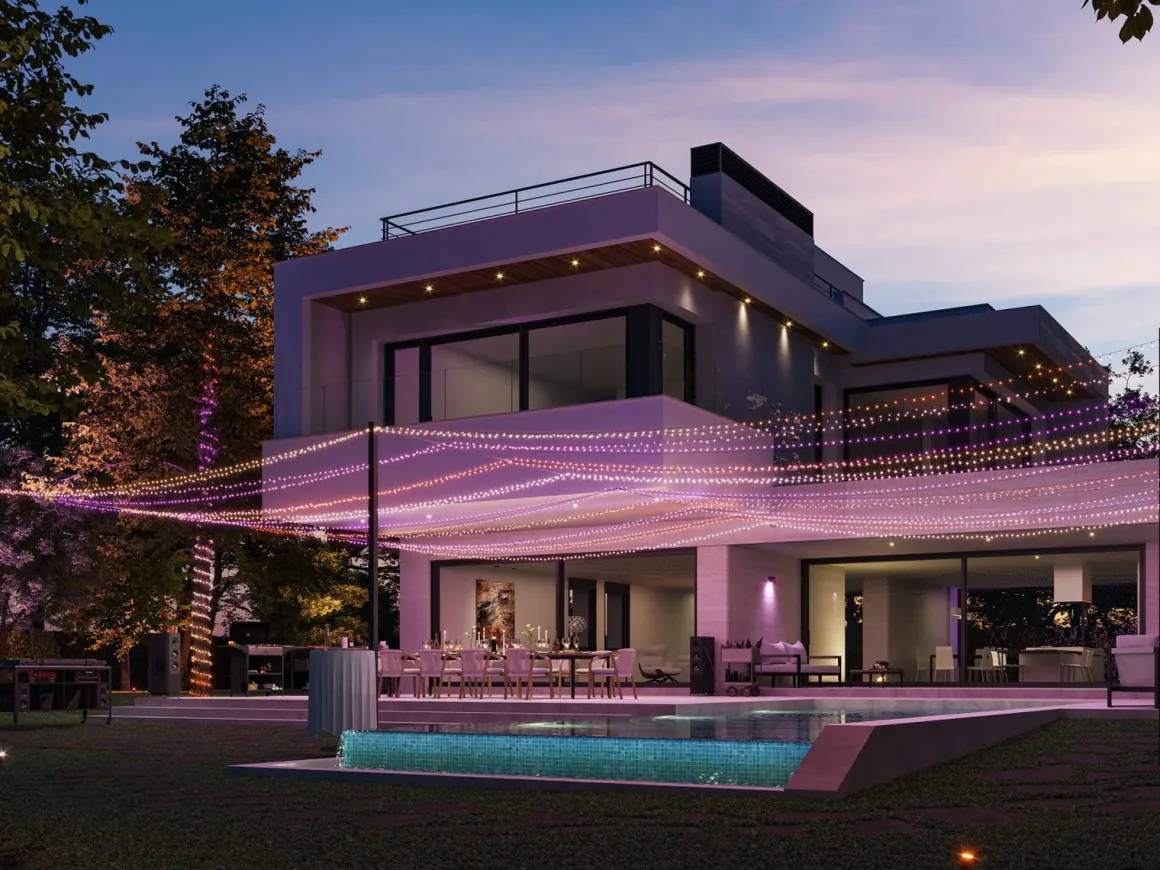 Philips Hue Festavia smart lyslenke 40 meter IP44 28W