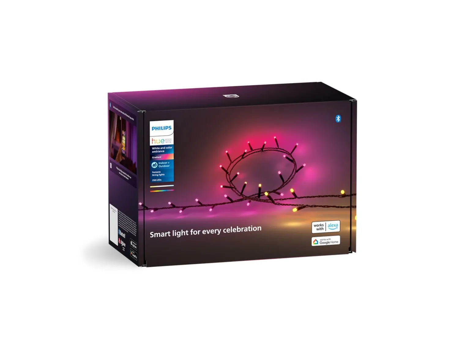 Philips Hue Festavia smart lyslenke 20 meter IP44 28W