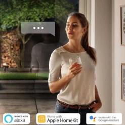 Philips Hue Nyro vegglampe utendørs white and color ambiance - Svart