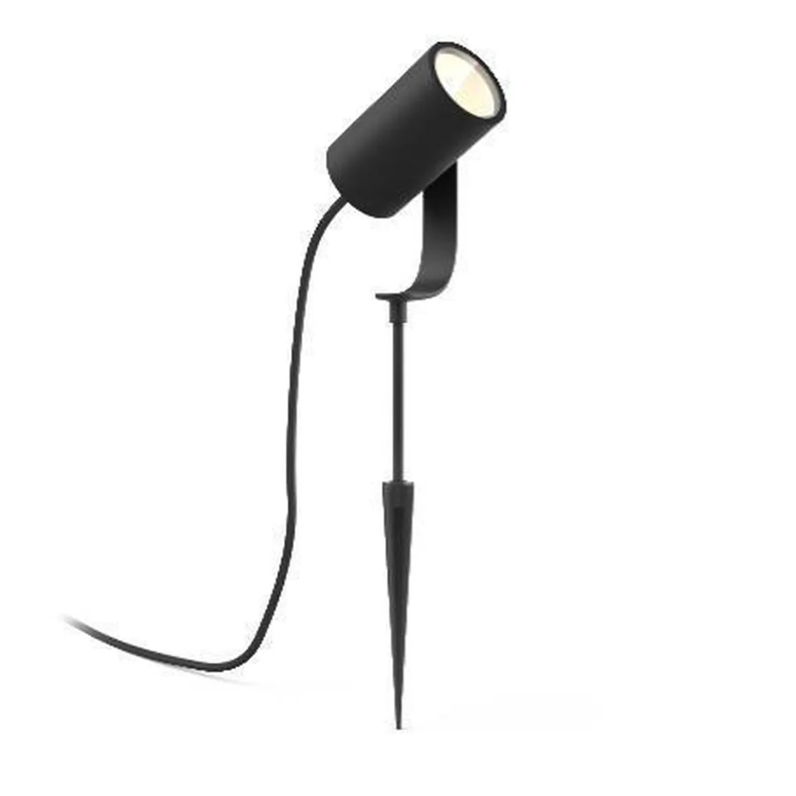 Philips Hue Outdoor Lily Spike 3x8W uplight basekit, antrasitt
