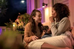 Philips Hue Outdoor Lily Spike 3x8W uplight basekit, antrasitt