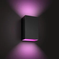 Philips Hue Outdoor Resonate Vegglampe - Svart