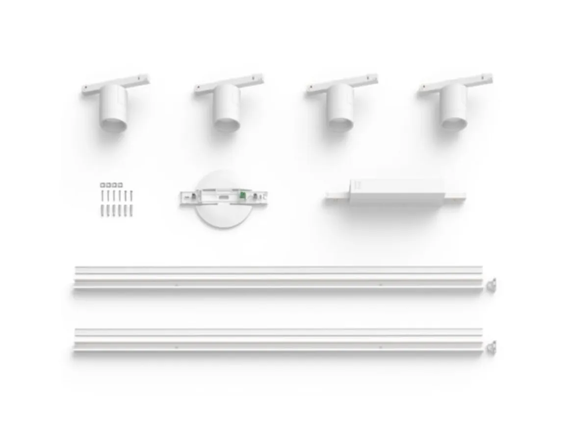 Philips Hue smart Perifo spotskinne 4 spotter 2 meter Hue White Color Ambiance