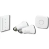 Philips Hue startsett E27 2 lyspærer, bryter og bridge - White ambiance
