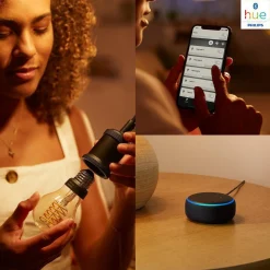 Philips Hue White LED E27 Filament 7,2W, 2100K, dimbar, bluetooth